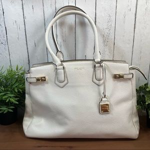 Henri Bendel Carlyle E/W Leather Tote Bag